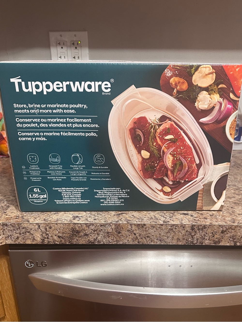 Tupperware XL Food Storage Container - Picture 4 of 5